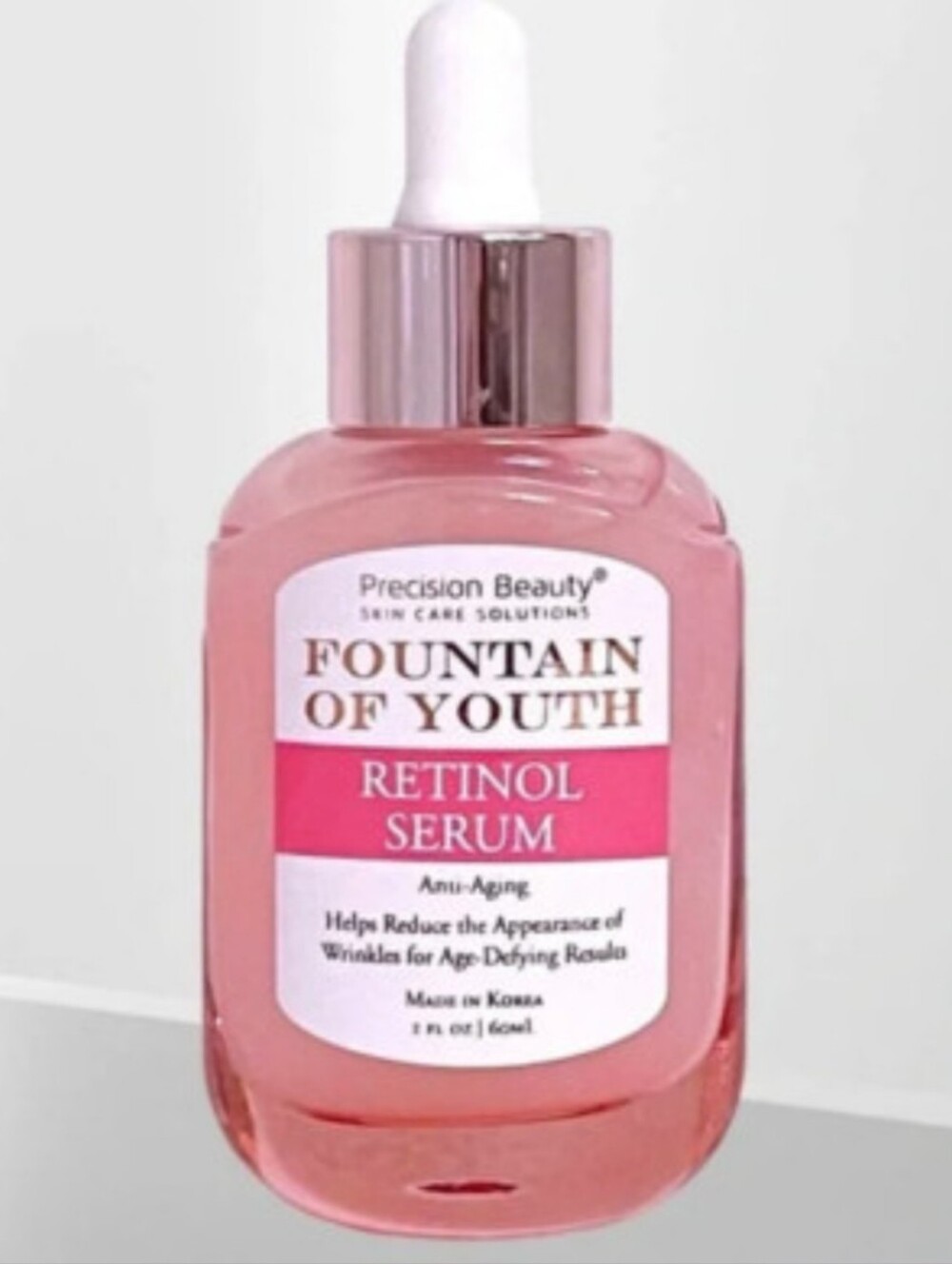 Precision Beauty Fountain Of Youth Retinol Serum. Anti Aging. NIB. Unisex.